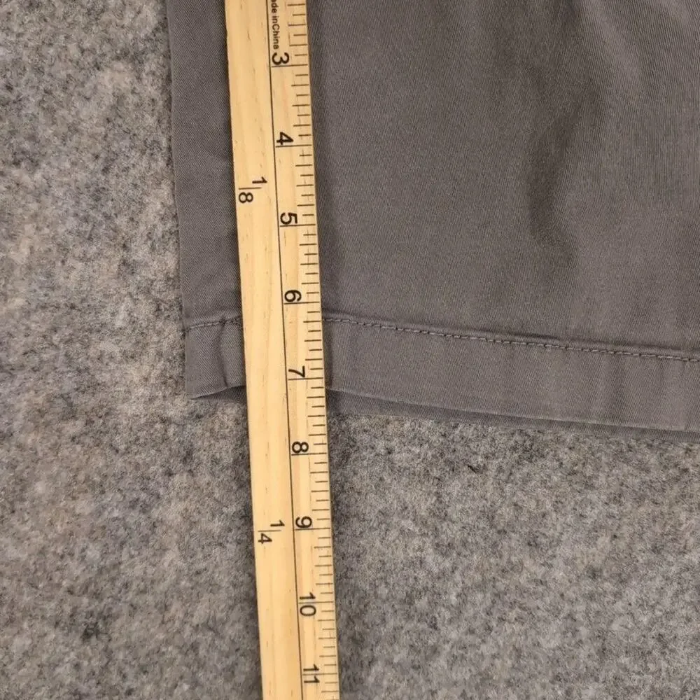 Barebottom Shorts Mens Medium Gray Chino 7